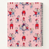 Carnet Chat dans le Chapeau | Avec motif pour enfants (Dos)