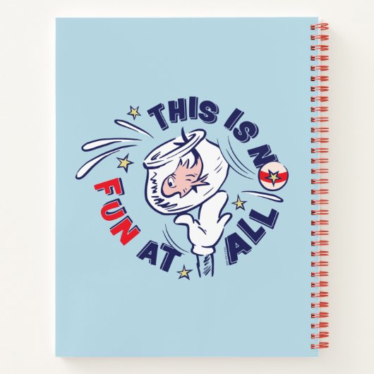 Carnet Chat dans le Chapeau | Ce n'est pas amusant du tou (Dos)