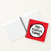 Carnet Chat dans le Chapeau | Chose de Maternelle (Intérieur)