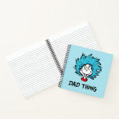 Carnet Chat dans le Chapeau | Chose Un Chose Deux - Papa  (Intérieur)