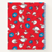 Carnet Chat dans le Chapeau | Le motif de poisson rouge (Dos)