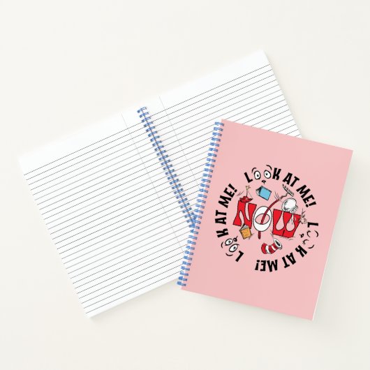 Carnet Chat dans le Chapeau | Regarde-moi ! Regarde-moi ! (Intérieur)