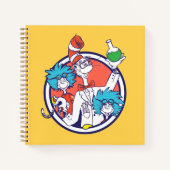 Carnet Chat dans le Chapeau & Technicien de Lab Un Techni (Devant)