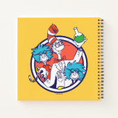 Carnet Chat dans le Chapeau & Technicien de Lab Un Techni (Dos)