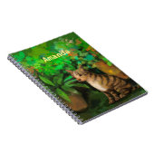 Carnet Chat dans le jardin (Côté Droit)