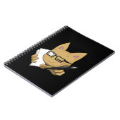 Carnet Chat d'artiste "sans bloc noir " (Côté gauche)