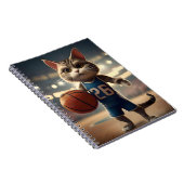 Carnet Chat de basket-ball, (Côté Droit)