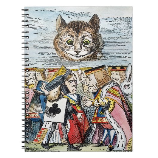 Carnet Chat de Cheshire, 1865 (Devant)