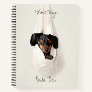 Carnet Chat de chien de compagnie customisé