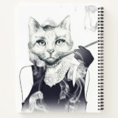 Carnet Chat de glamour (Dos)
