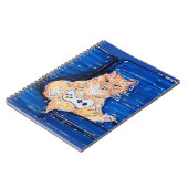 Carnet Chat de joueur roux (Côté gauche)