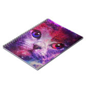 Carnet Chat de la galaxie violette  (Côté gauche)