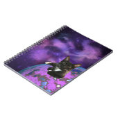 Carnet Chat de la galaxie violette (Côté gauche)