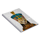 Carnet Chat de la reine égyptienne (Côté Droit)