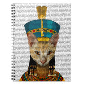 Carnet Chat de la reine égyptienne (Devant)