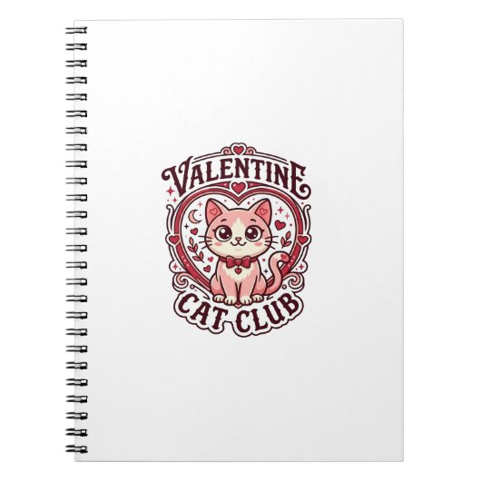 Carnet Chat de la Saint-Valentin Dessin drôle pour amateu (Devant)
