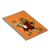 Carnet Chat de loup-garou d'Halloween (Côté Droit)