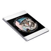 Carnet Chat de luxe italien : Ombre (Côté Droit)