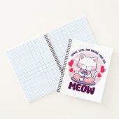 Carnet Chat de méditation - Chat kawaii (Intérieur)