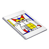 Carnet Chat de Mondrian (Côté Droit)