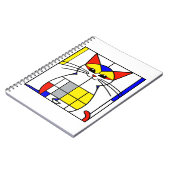 Carnet Chat de Mondrian (Côté gauche)