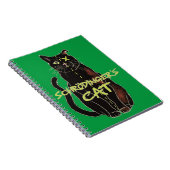 Carnet Chat de Schrodinger physique amusante (Côté Droit)