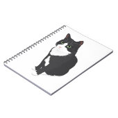 Carnet Chat de smoking (Côté gauche)