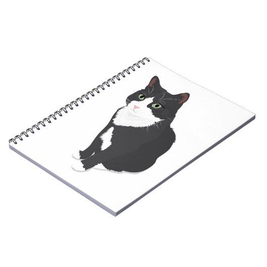 Carnet Chat de smoking (Côté gauche)