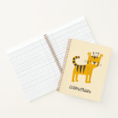 Carnet Chat de tigre sauvage (Intérieur)