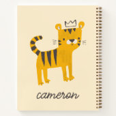 Carnet Chat de tigre sauvage (Dos)