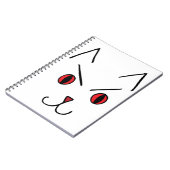 Carnet Chat démon en colère (Côté gauche)