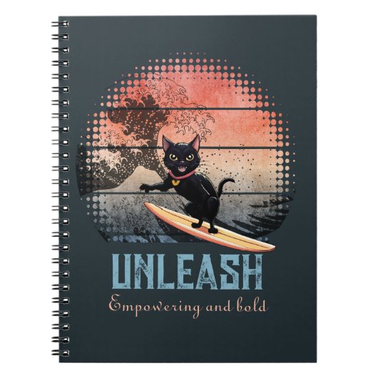 Carnet Chat d'équitation Sunset (Devant)