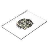 Carnet Chat d'été de plage Graphique de chat drôle - Été  (Côté gauche)