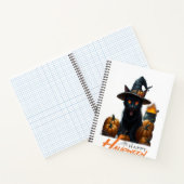 Carnet Chat d'Halloween  (Intérieur)