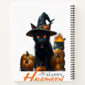 Carnet Chat d'Halloween  (Dos)