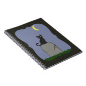 Carnet Chat d'Halloween éffrayant (Côté Droit)