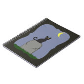 Carnet Chat d'Halloween éffrayant (Côté gauche)