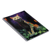 Carnet Chat d'Halloween éffrayant (Côté Droit)