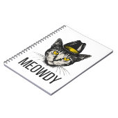 Carnet Chat Drôle de Miaou (Côté gauche)