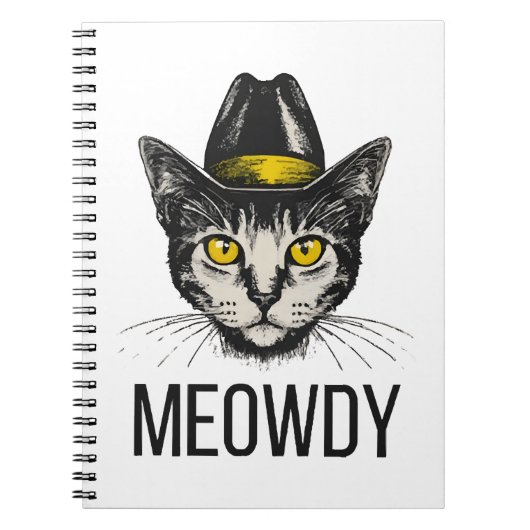 Carnet Chat Drôle de Miaou (Devant)