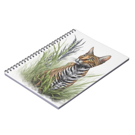 Carnet Chat du Bengale (Côté gauche)