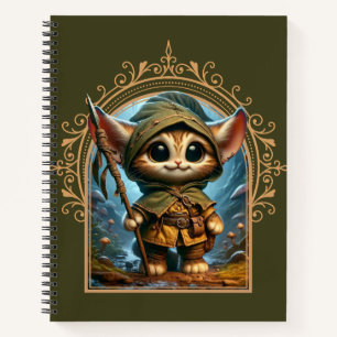 Carnet Chat du gardien de la forêt - animal d'Imaginaire