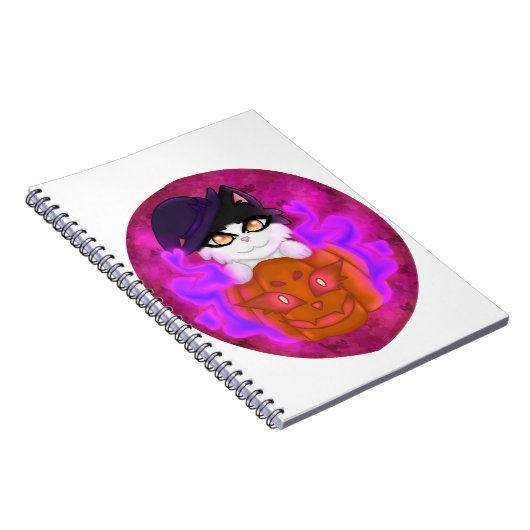 Carnet chat éffrayant (Côté Droit)