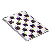 Carnet Chat éffrayant coloré (Côté Droit)