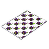 Carnet Chat éffrayant coloré (Côté gauche)