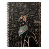 Carnet Chat égyptien - Bastet (Devant)