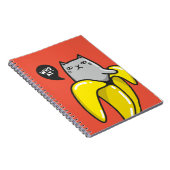 Carnet Chat en banane (Côté Droit)