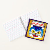 Carnet Chat en colère (Intérieur)