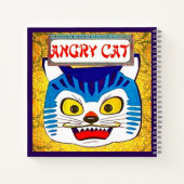 Carnet Chat en colère (Dos)