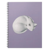 Carnet Chat En Repose-3 (Devant)